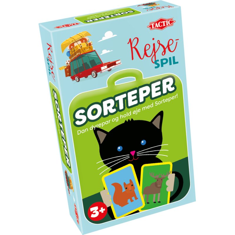 Tactic - Sorteper, Rejsespil (54394)