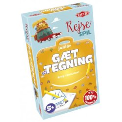 Tactic - Gæt en tegning Junior, rejsespil (53328)