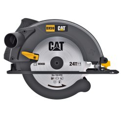 CAT DX59 scie circulaire portative 18,5 cm Noir 5800 tr/min 1400 W