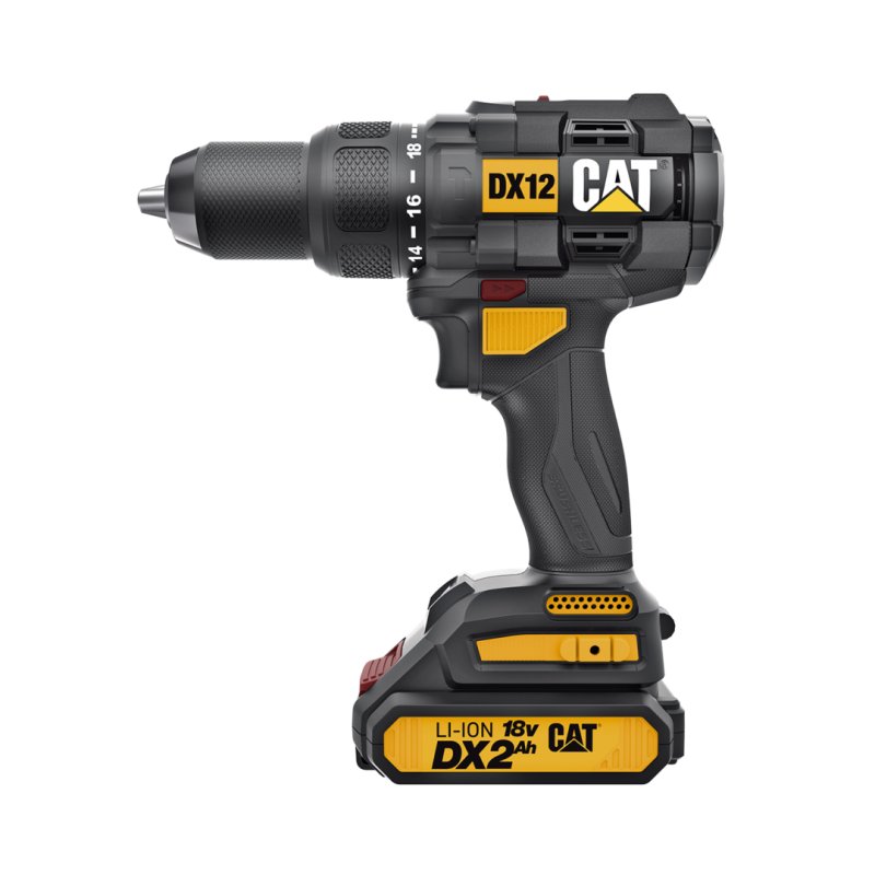 CAT DX12 perceuse 2000 tr/min 1,97 kg Noir