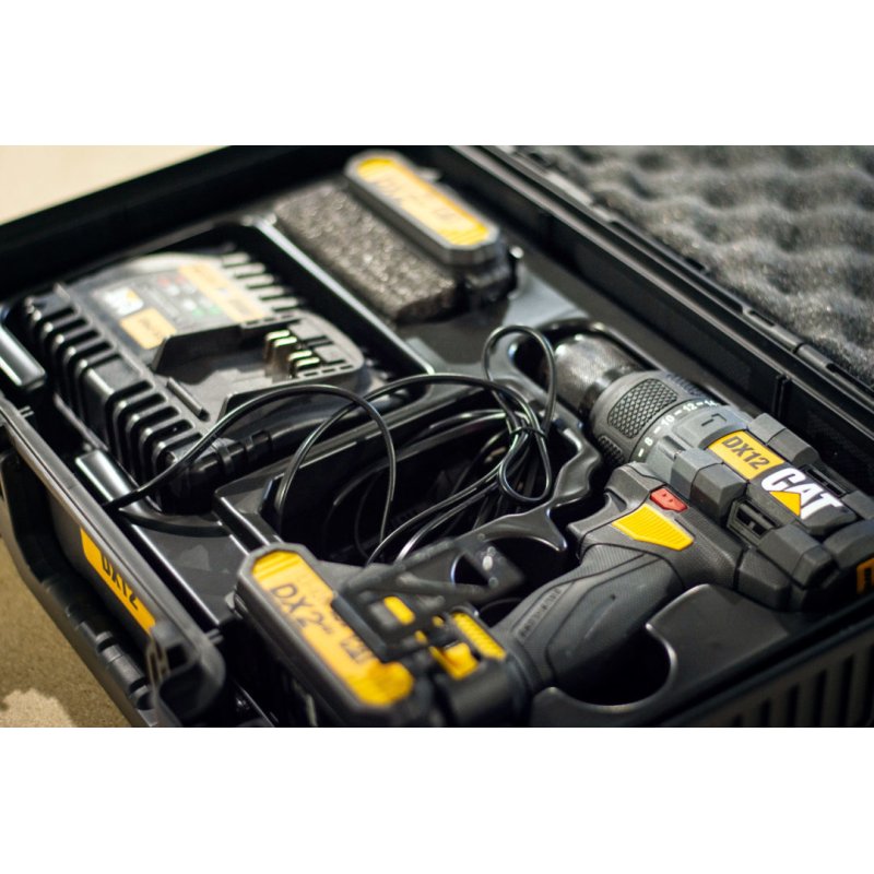 CAT DX12 perceuse 2000 tr/min 1,97 kg Noir