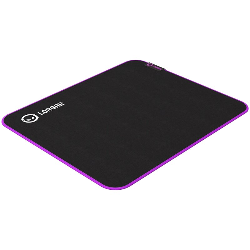Lorgar LRG-GMP313 mouse pad Gaming mouse pad Black, Purple