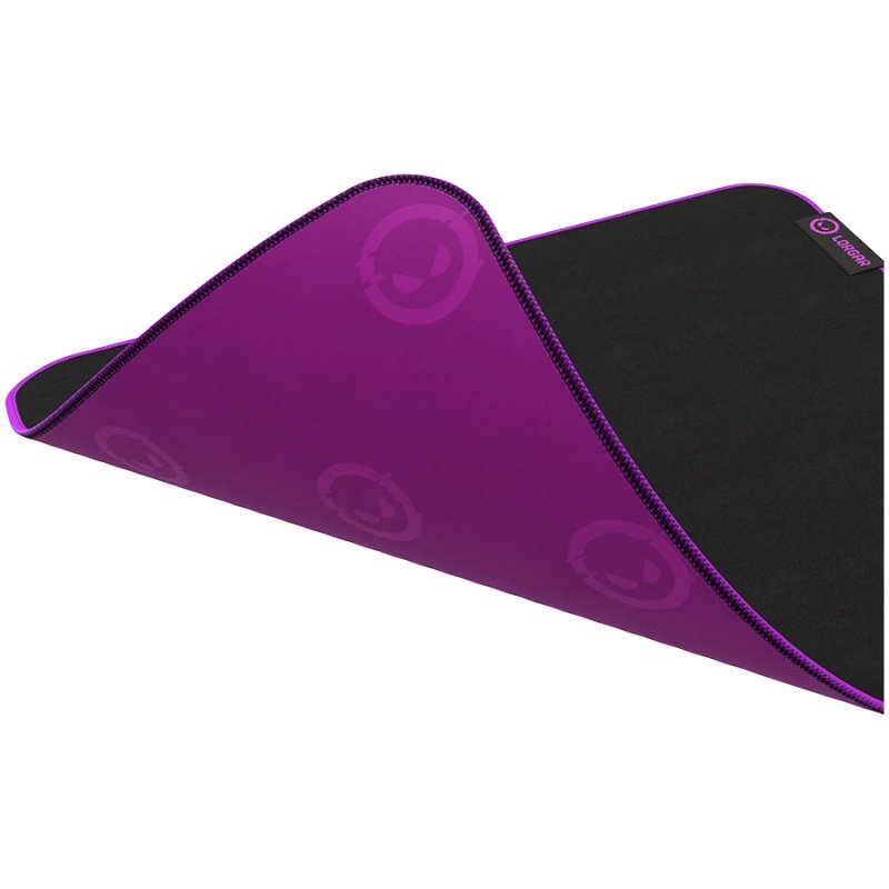 Lorgar LRG-GMP313 tapis de souris Tapis de souris de jeu Noir, Violet