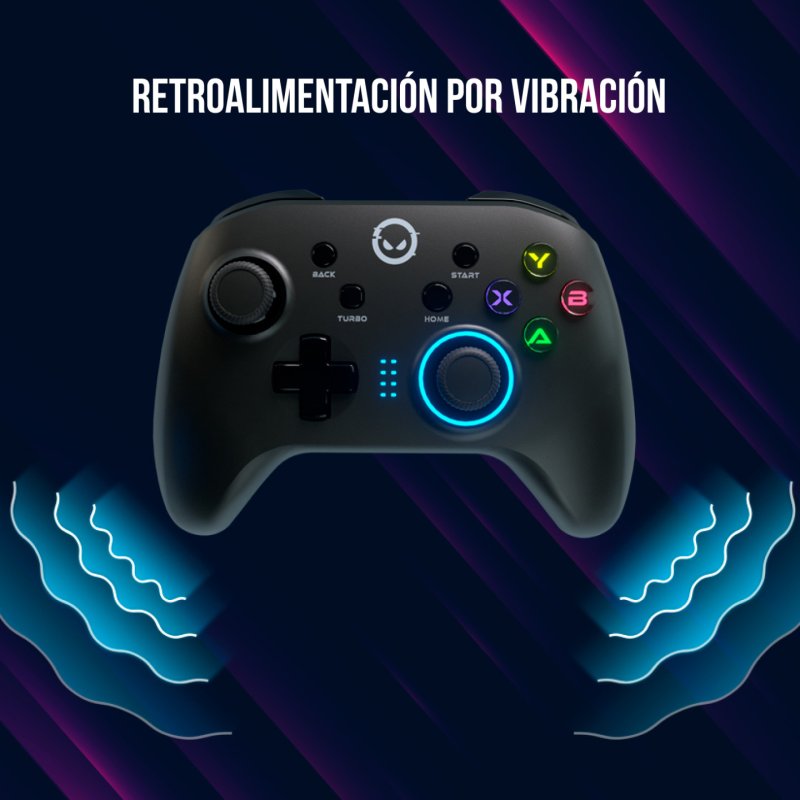Lorgar LRG-GP510 accessoire de jeux vidéo Noir USB Manette de jeu Nintendo Switch, PC, Playstation 3