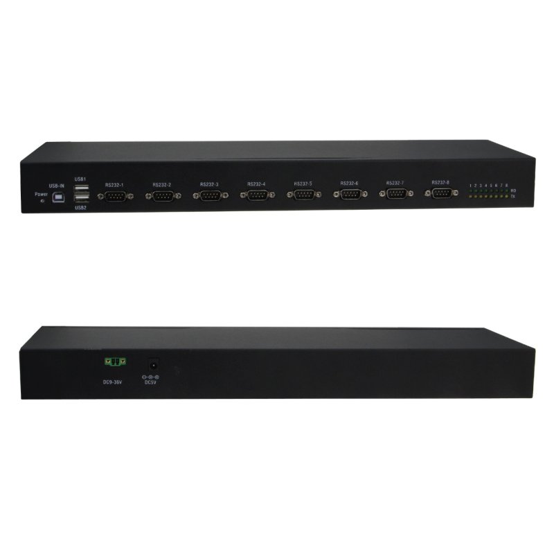 RealPower 19" (48,3cm) Server Gehäuse RPS19-RS232 1HE