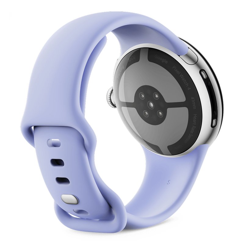 Google Pixel Watch 4 AMOLED 41 mm Digital Touchscreen Silver Wi-Fi GPS (satellite)