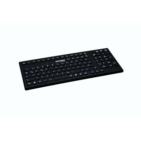 GETT KG24206 clavier Industriel USB Allemand Noir