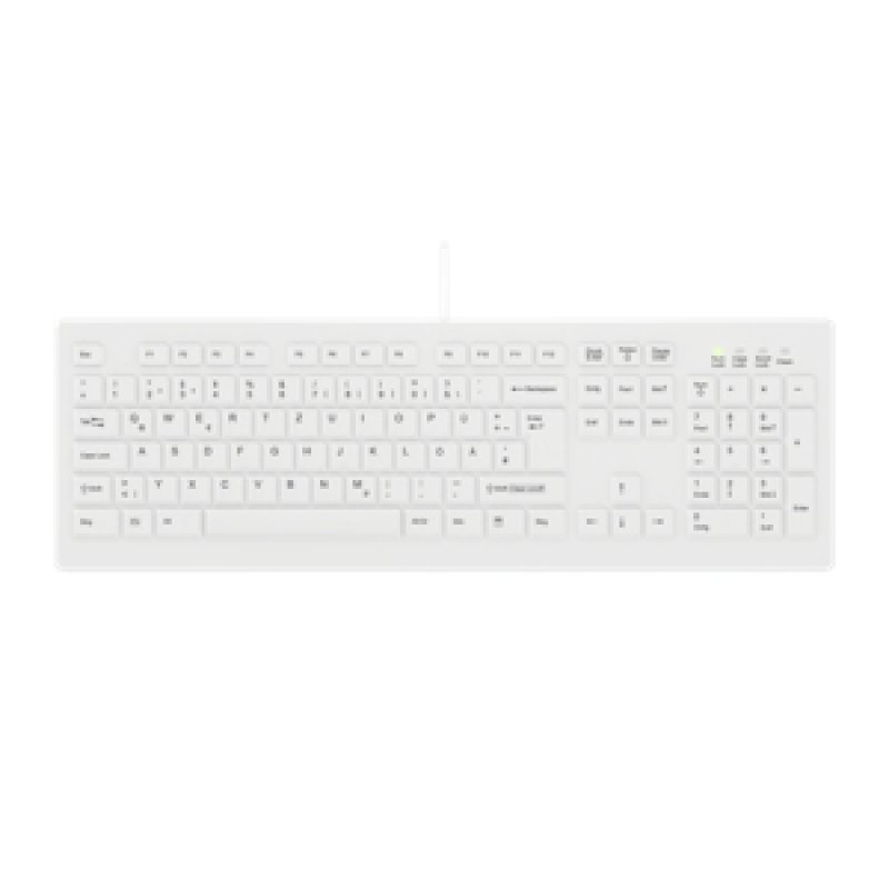 Contour Design Active Key AK-C8100F clavier USB QWERTZ CHE Blanc