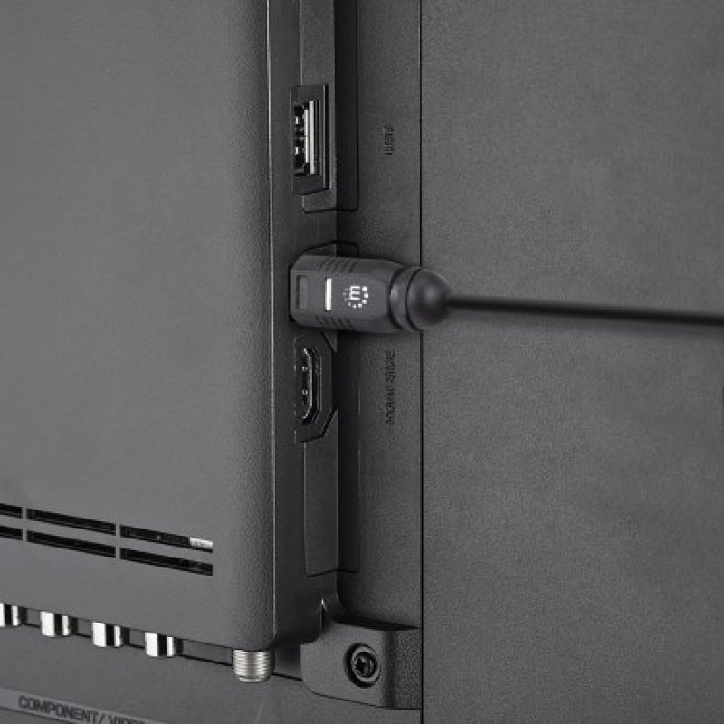 Manhattan 356060 câble InfiniBand et à fibres optiques 1 m Toslink Noir