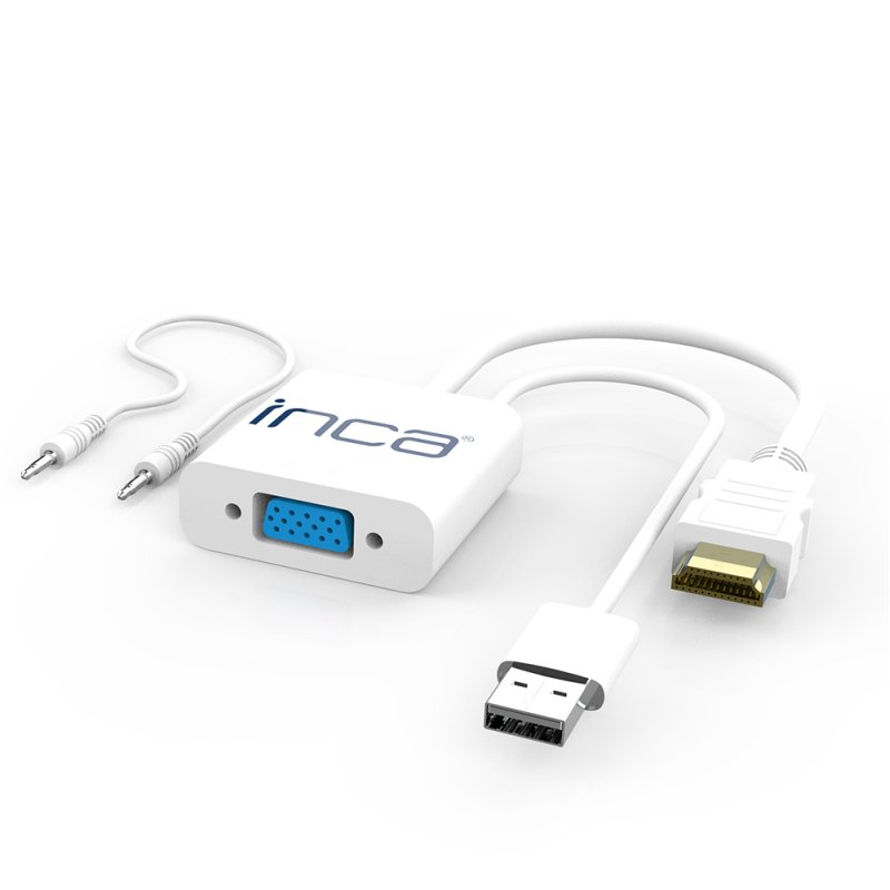 KONF INCA Adapter IVTH-01 HDMI auf VGA( USB und Audiokabel)
