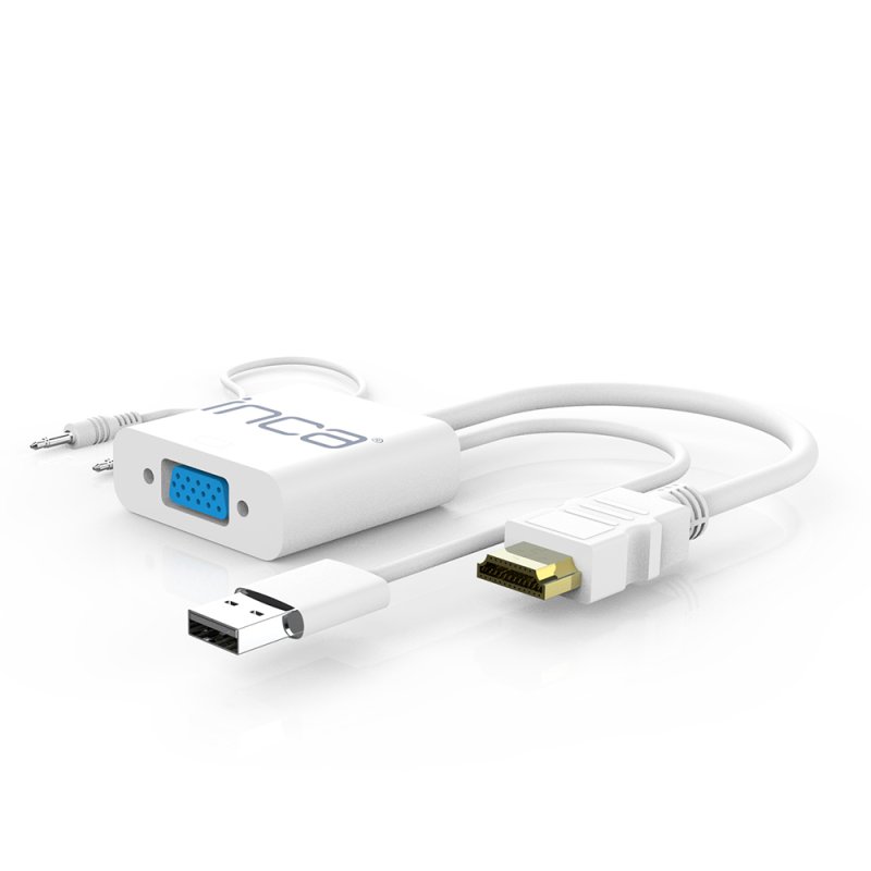 Inca IVTH-01 USB graphics adapter White