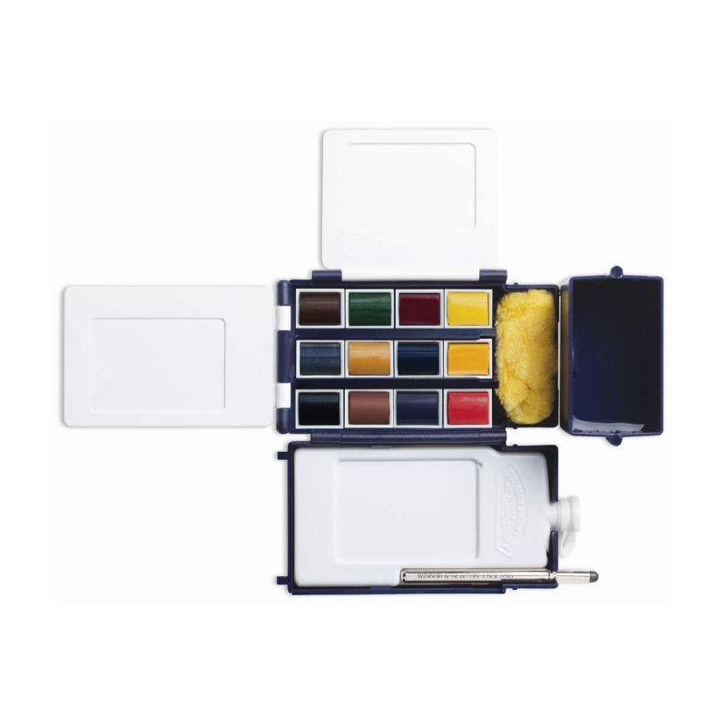 Winsor & Newton - Watercolour Proff. Field Pocket Set 12x1/2 Pans (831278)