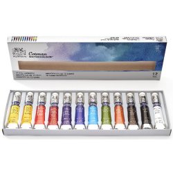 Winsor & Newton - Cotman watercolour tubset 12x8ml (830850)