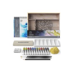 Winsor & Newton - Watercolour Proff. Travel Box, 20pcs Ass. (831014)