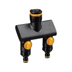 Fiskars - Comfort Twin tap connector On/Off