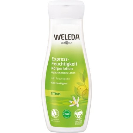 Weleda Bio Citrus Express Moisturizing Body Lotion 200ml