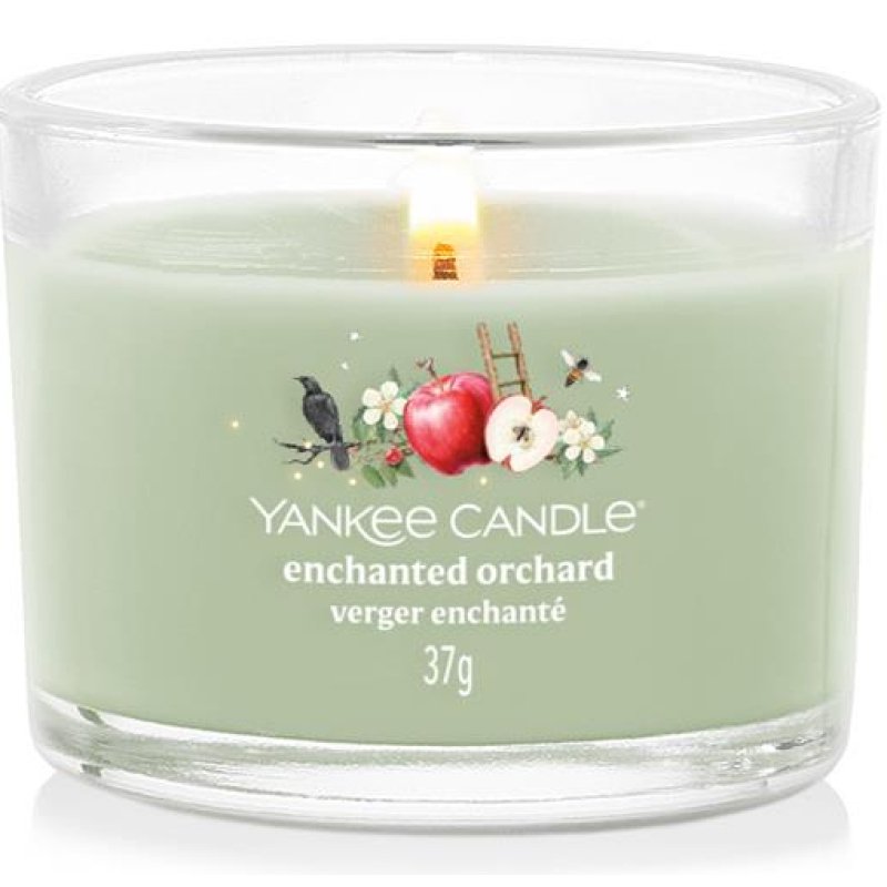 Yankee Candle Enchanted Orchard bougie en cire Cylindre Vert 1 pièce(s)