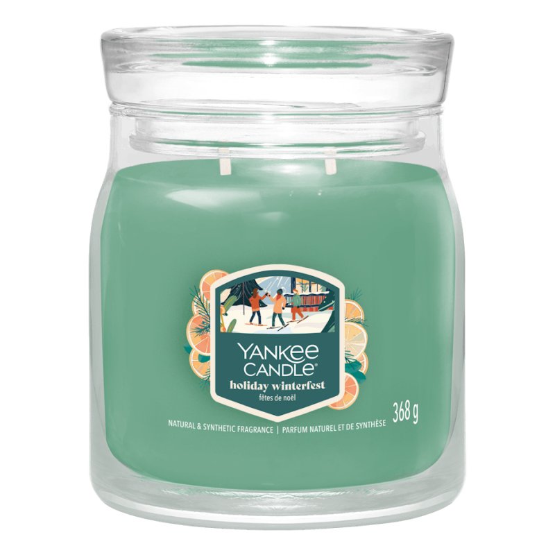 Yankee Candle Giara Media Apres Ski Collection Holiday Winterfest 368 Grams