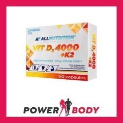Allnutrition Vitamin D3 4000 K2 60 Capsules