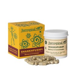 Aurospirul Shankapushpi 100 Capsules