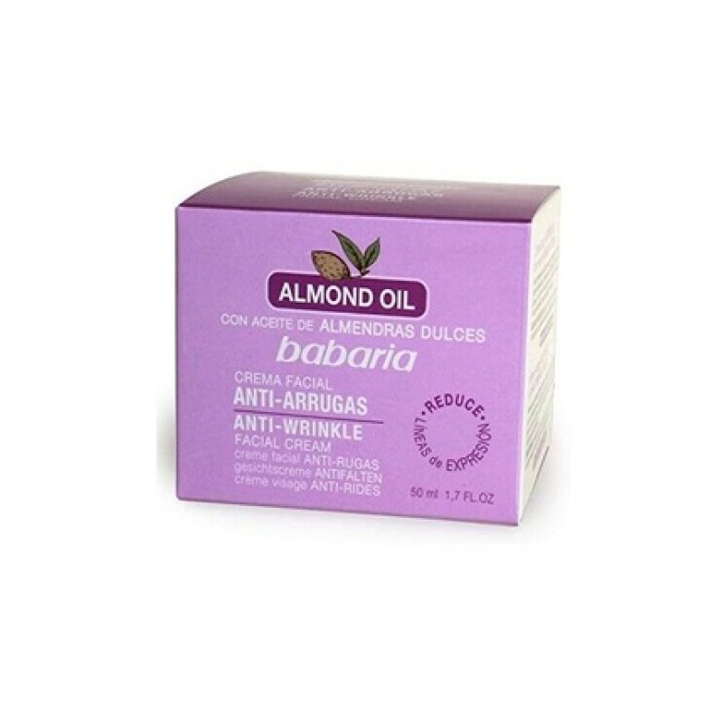 Babaria Sweet Almond Oil Anti-Wrinkle Facial Cream 50ml