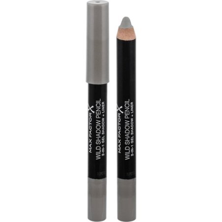 Max Factor Wild Shadow - 25 Savage Silver - Silver - Eye Pencil