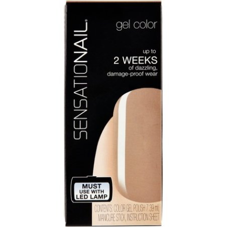 SENSATIONAIL Gel Nail Polish with Manicure Stick 7.39ml Taupe Tulips