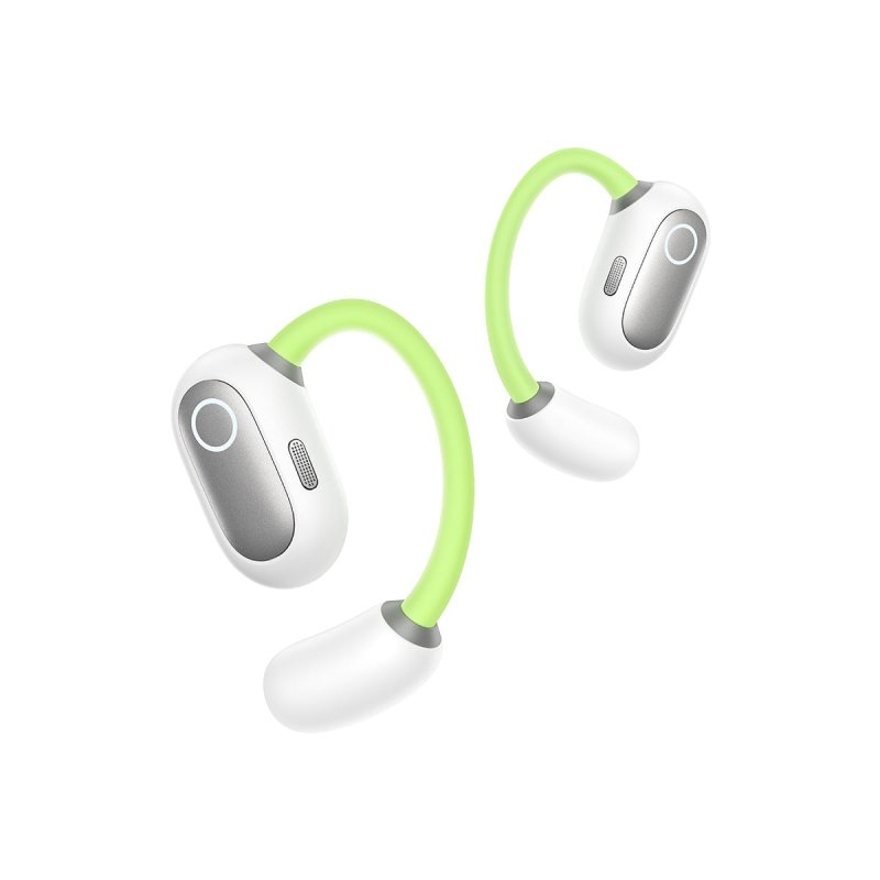 Baseus Eli Sport 1 Headset True Wireless Stereo (TWS) Ear-hook, Open-ear Calls/Music USB Type-C Bluetooth Light Green,