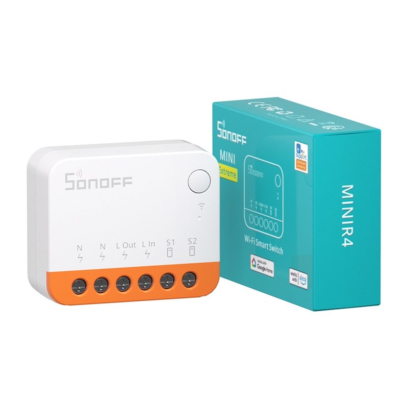 SONOFF MINIR4 (Extreme) Switch, 4-Pack