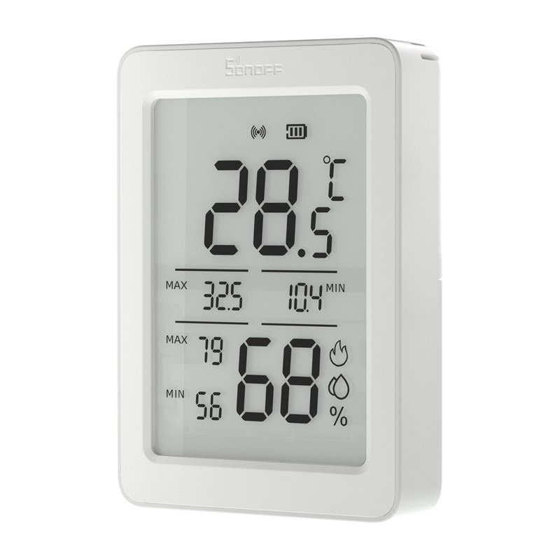SONOFF ZigBee SNZB-02DR2 Temperature and Humidity Sensor, 2-Pack