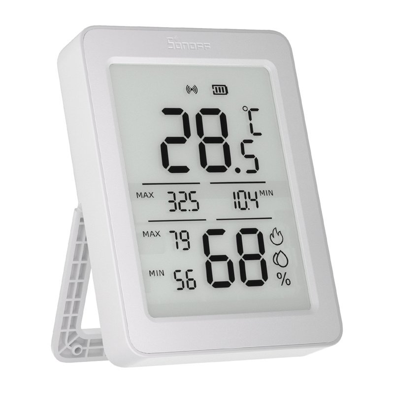SONOFF ZigBee SNZB-02DR2 Temperature and Humidity Sensor, 2-Pack