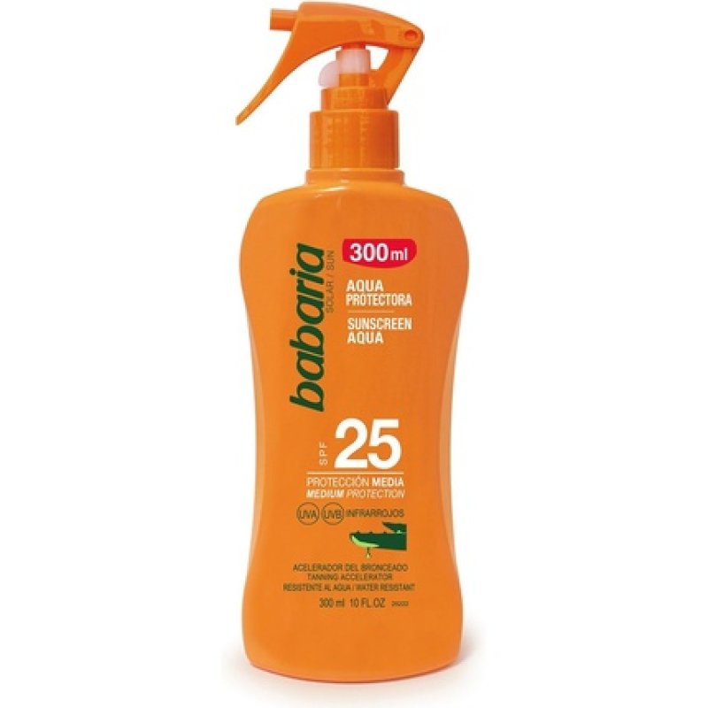 Babaria SPF 25 Sunscreen Lotion With Aloe Vera 300 ml