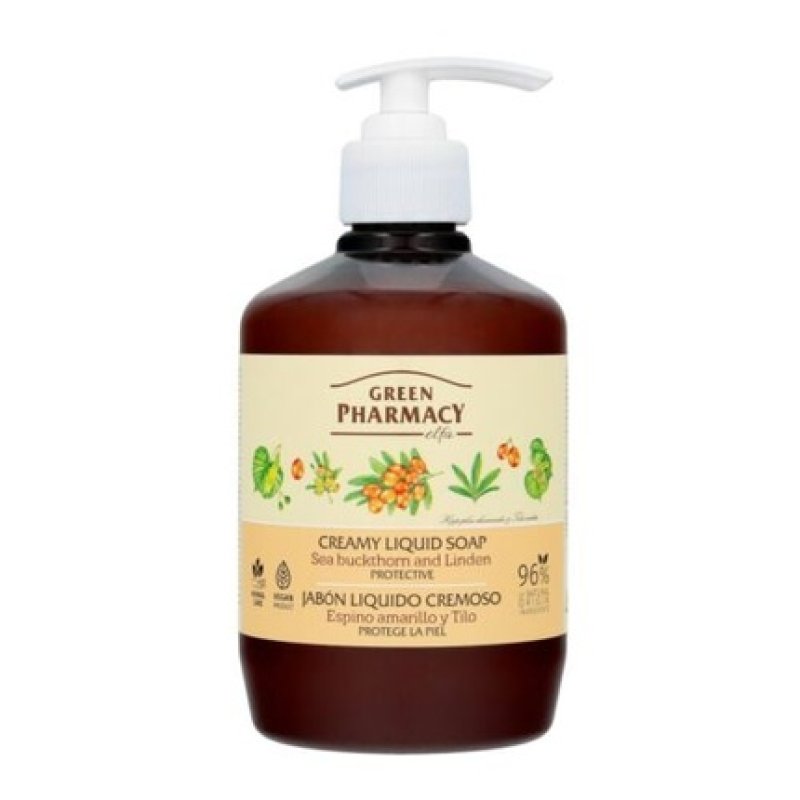 Green Pharmacy Regenerating Liquid Hand Soap Sea Buckthorn 460ml