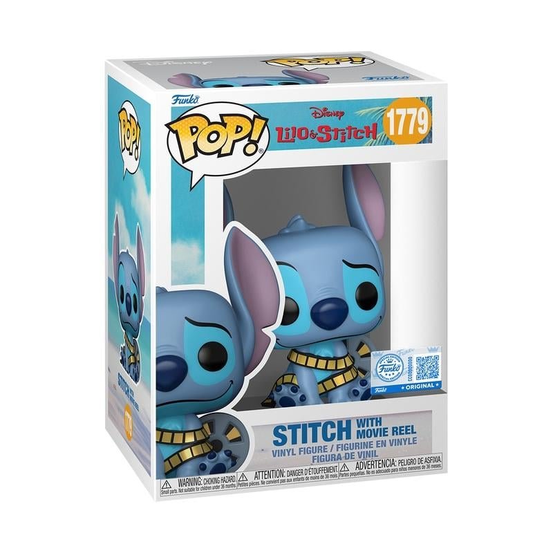 LILO & STITCH - POP Disney N° 1779 - Stitch avec bobine de film