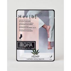 Iroha Nature Cannabis Seed Oil Repairing Socks 1 pair