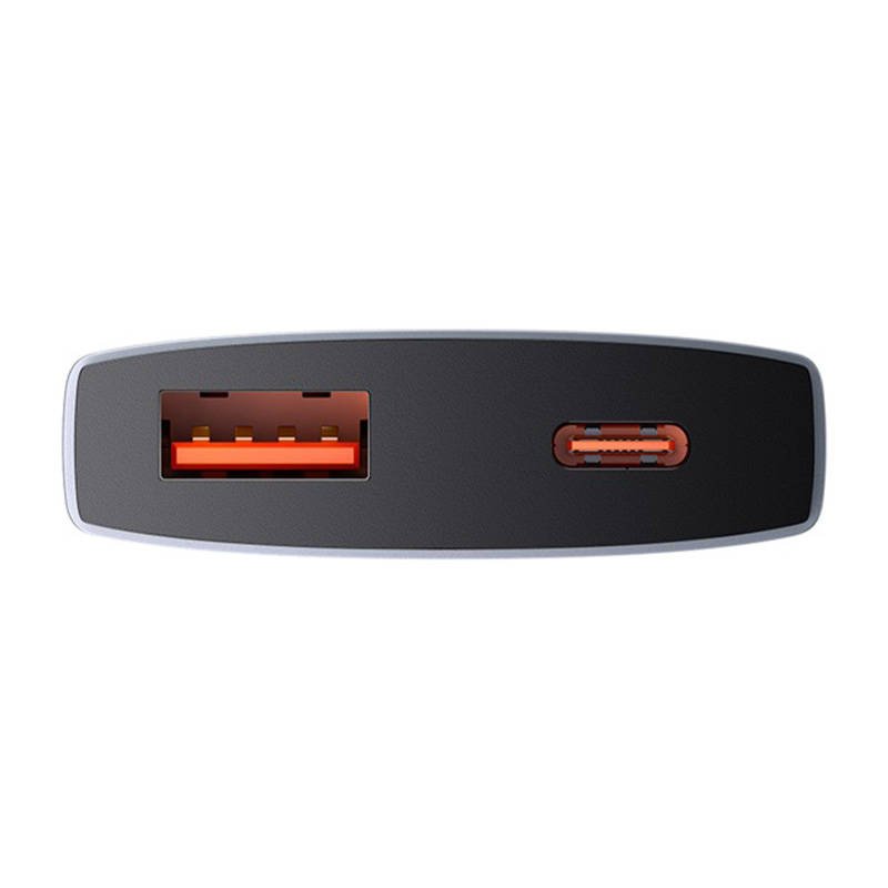 Wall charger Baseus GaN5, 65W, 1xport USB-C, 1XUSB-A