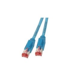 EFB RJ45 Patchkabel Cat.6A S/FTP LSZH Draka UC900 TM21 blau 50m