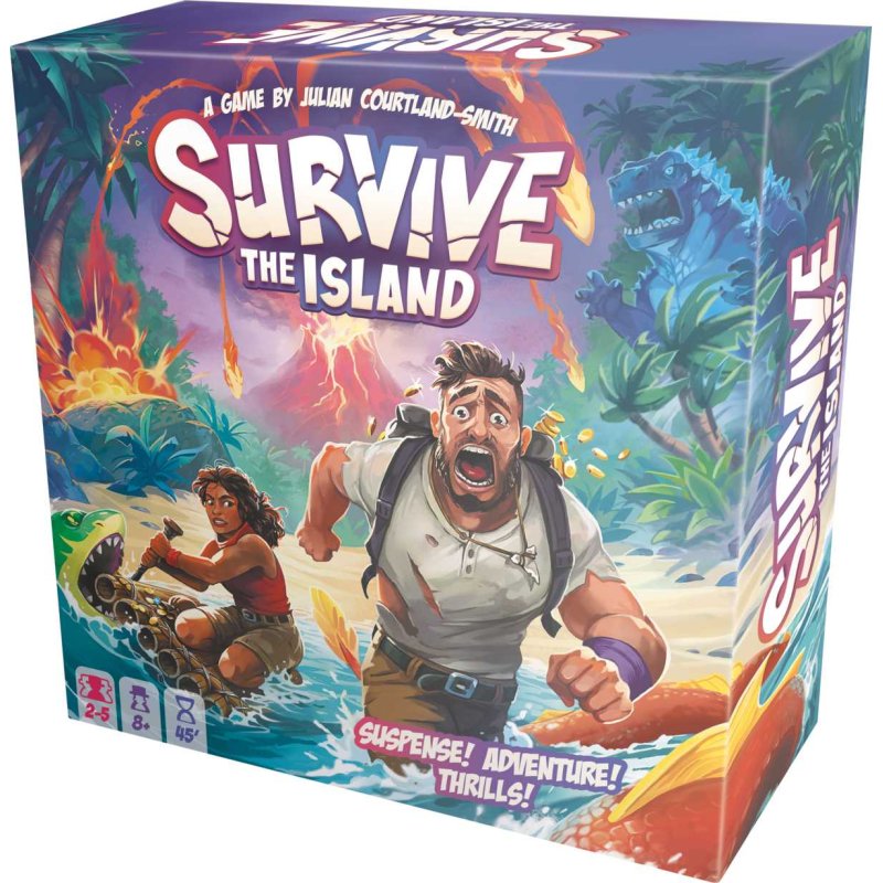 Asmodee The Island Survive Survive The Island Jeu de société