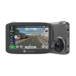 Navitel RE 5 DUAL Full HD Batterie, Allume-cigare, USB Gris