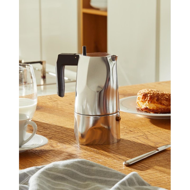 MT18/3 Espressomaschine Ossidiana, Edelstahl, Alu, 3.5 x 18.5 x 40.5 cm