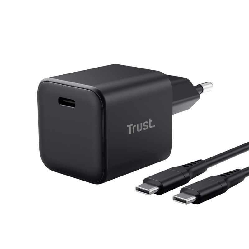 MAXO 65W SMALL USB-C CHARGER BL K