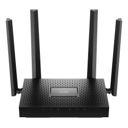 Cudy BE5000 2.5G Mesh Wi-Fi 7 Router, WR5000 1.0 wireless router 2.5 Gigabit Ethernet Dual-band (2.4 GHz / 5 GHz) Black