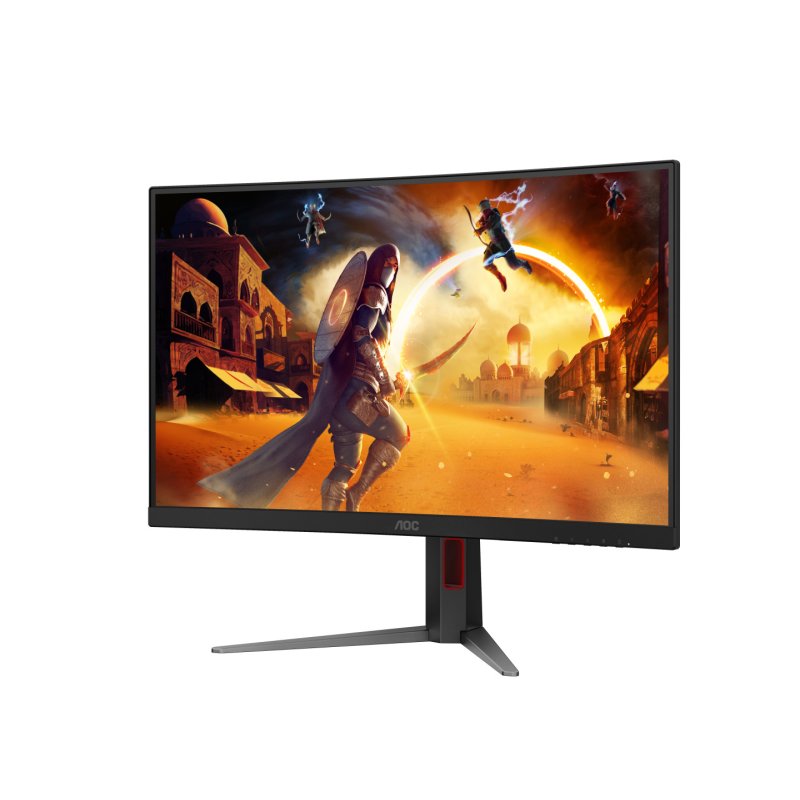 AOC G4 Gaming écran plat de PC 68,6 cm (27") 2560 x 1440 pixels Noir, Rouge