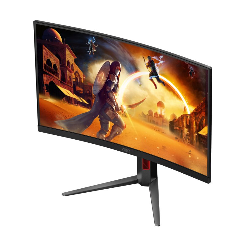 AOC G4 Gaming computer monitor 68.6 cm (27") 2560 x 1440 pixels Black, Red