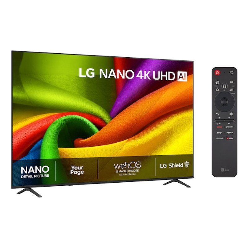 LG NANO 4K UHD AI 85NU850B6LA 2,16 m (85") 4K Ultra HD Smart TV Wifi Noir