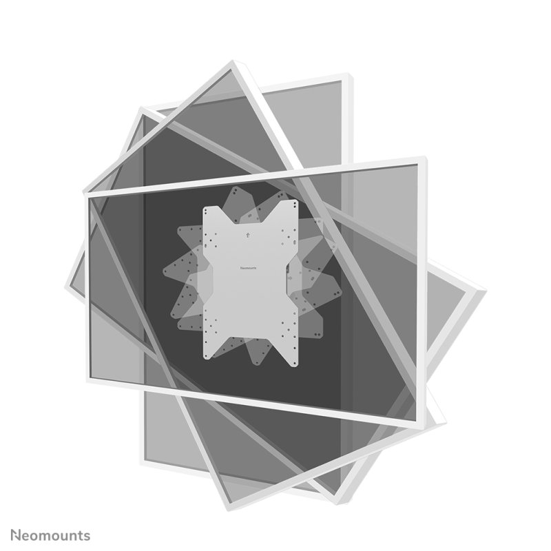 NEOMOUNTS TV WALL MOUNT 55-75IN - ROTATABLE WHITE