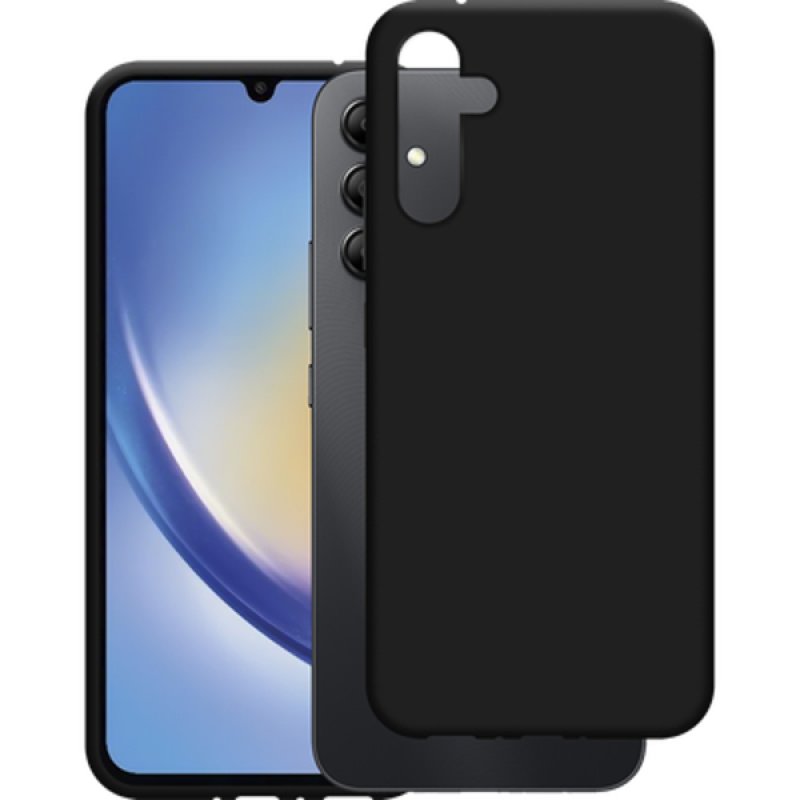 Samsung Galaxy A34 - Soft TPU Case - Black