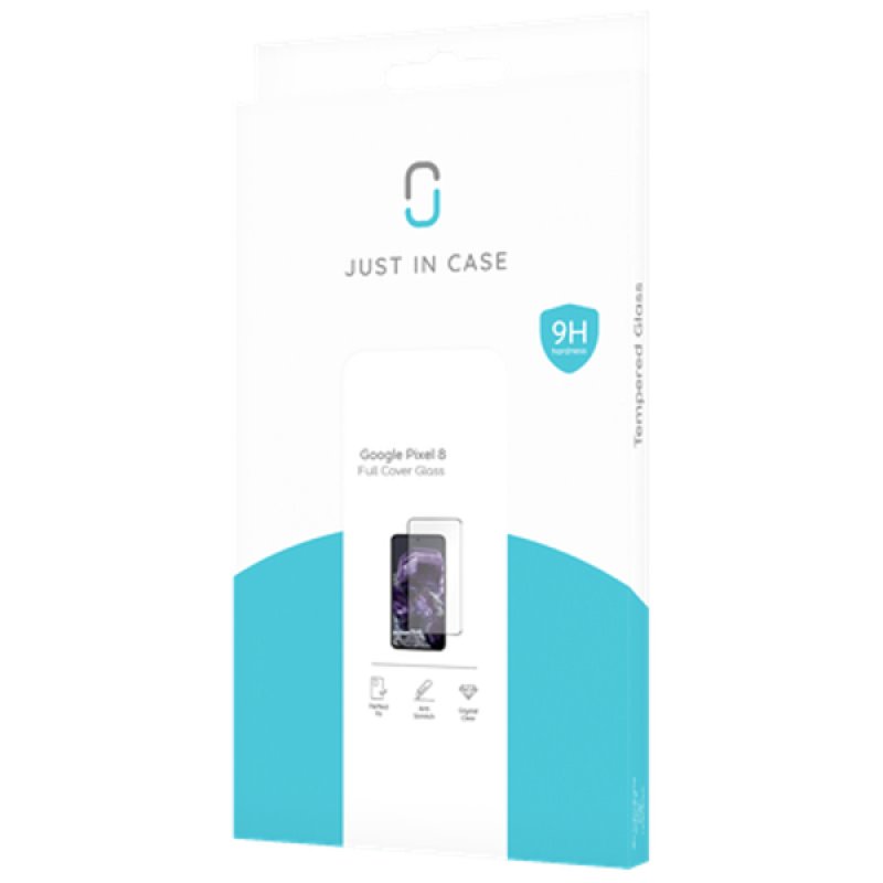 Google Pixel 8 - Full Cover Screenprotector Tempered Glass -