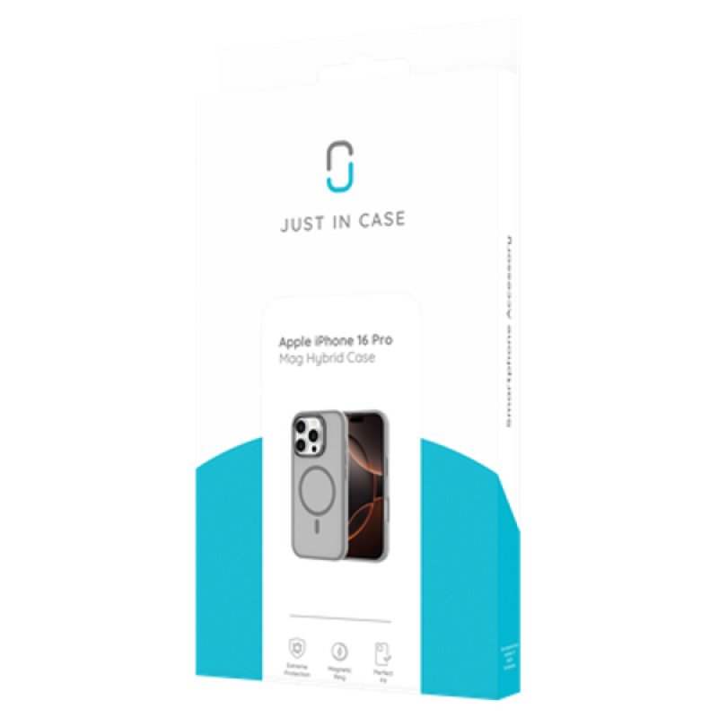 Just in Case 8332707 coque de protection pour téléphones portables 16 cm (6.3") Housse Gris