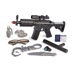 Police Machine Gun Carry Bag Set (42132)